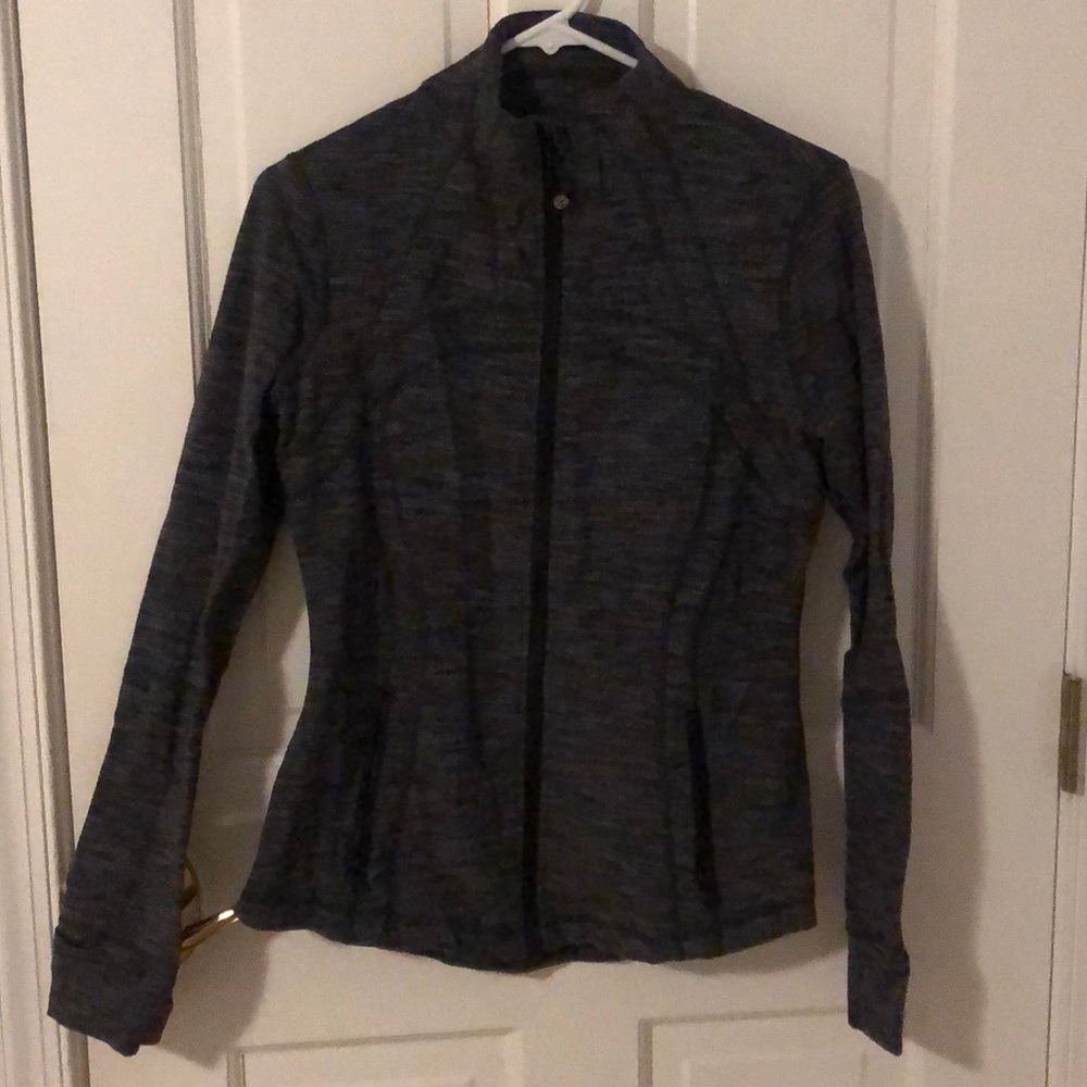 Lululemon grey zip up